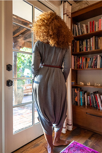 The Ultimate Jumpsuit - Light Fleece Lining Grey