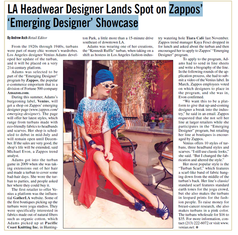 Zappos’ ‘Emerging Designer’ Showcase