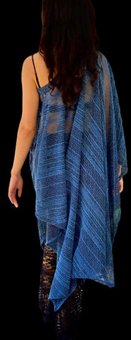 The Magical Blue Poncho