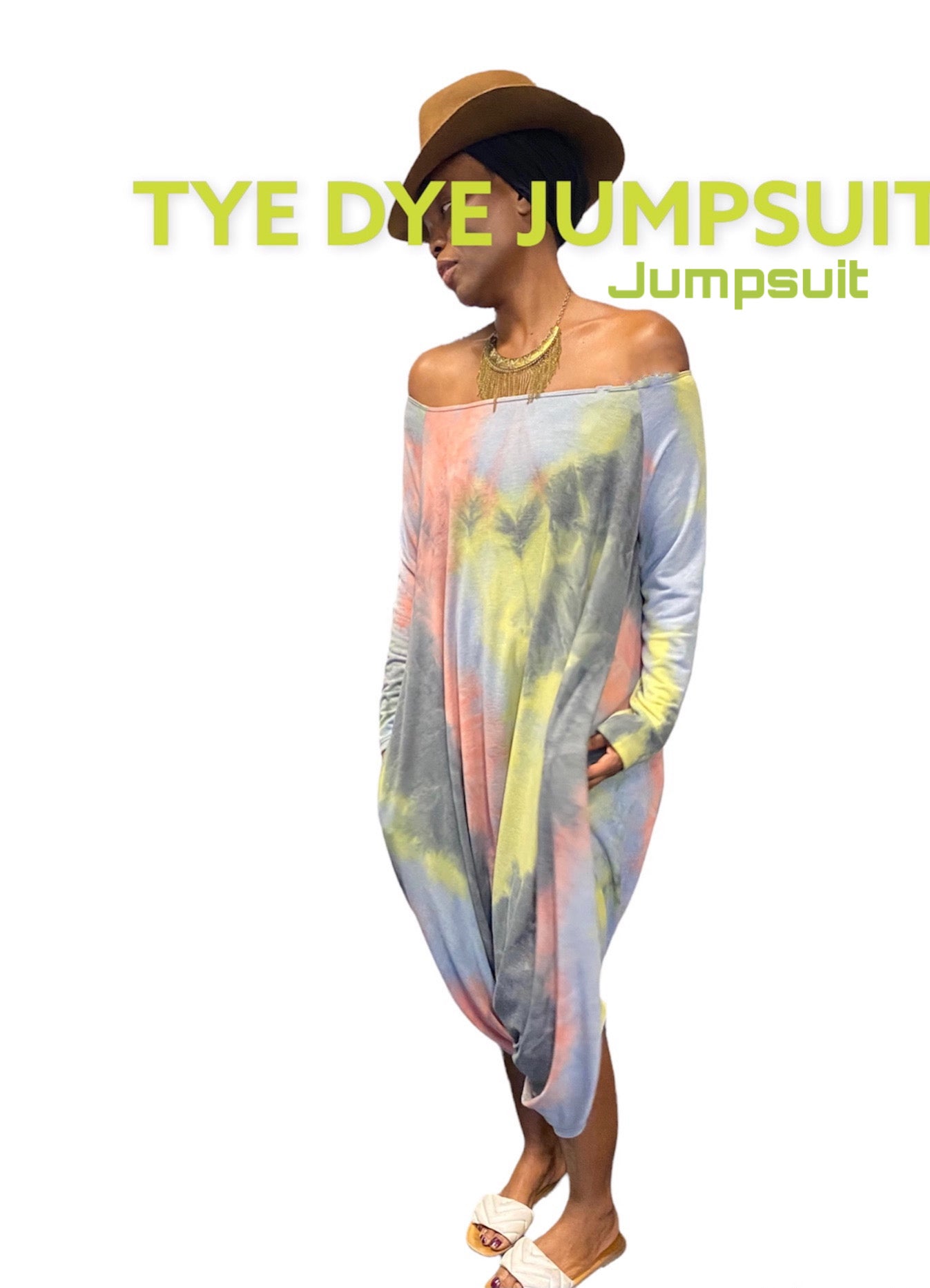 The Ultimate Jumpsuit - Tye-Dye Jumpsuit